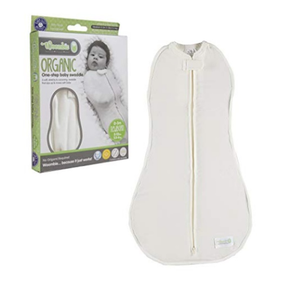 Woombie Organic Swaddle Blanket 0-3 months - Picture 1 of 4